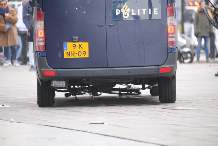 Demonstratie loopt uit de hand