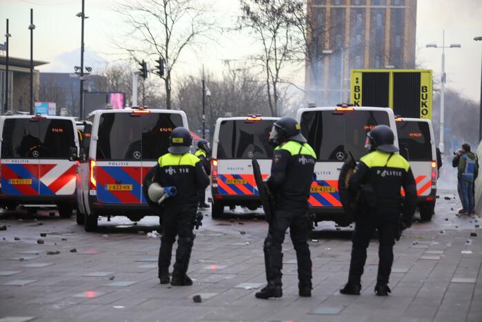 Demonstratie loopt uit de hand