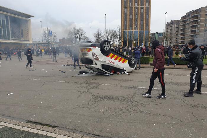 Demonstratie loopt uit de hand