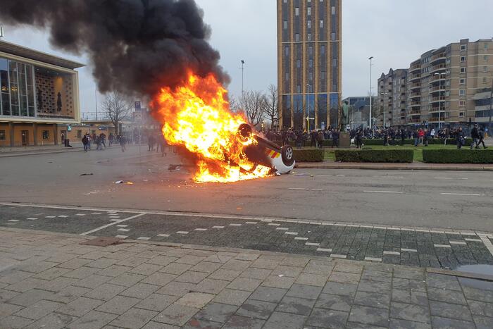 Demonstratie loopt uit de hand