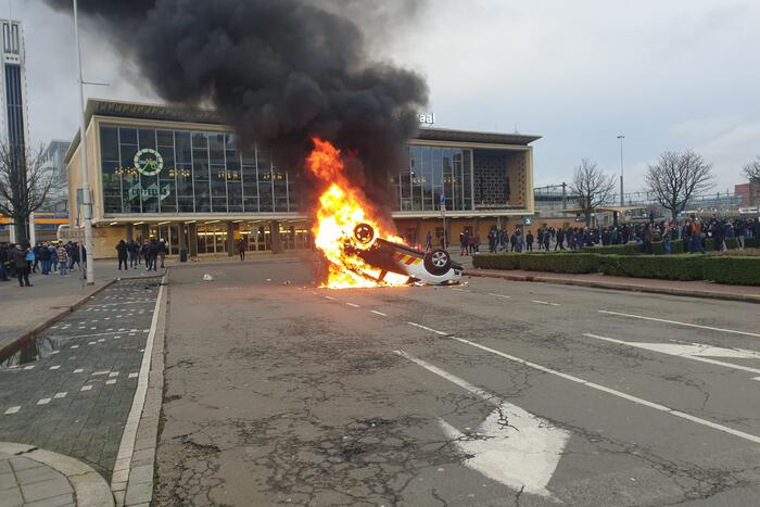 Demonstratie loopt uit de hand