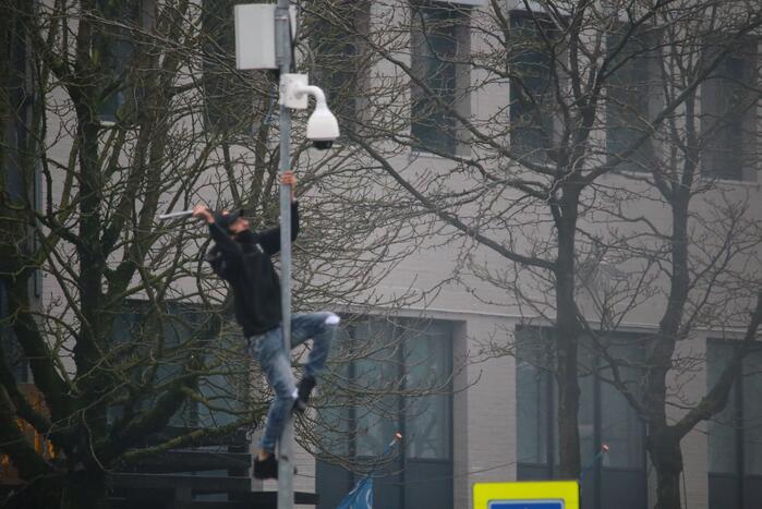 Demonstratie loopt uit de hand