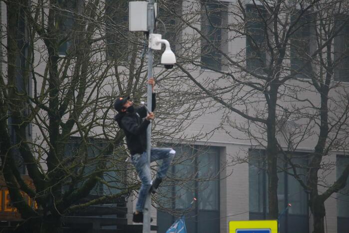 Demonstratie loopt uit de hand