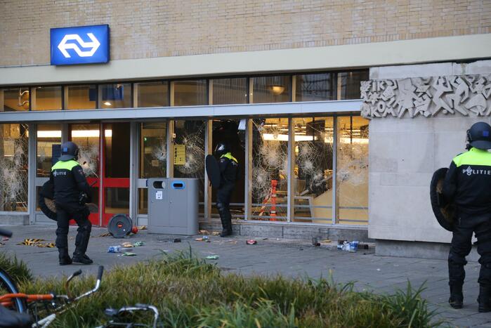 Demonstratie loopt uit de hand