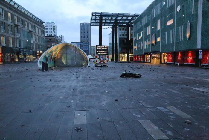 Demonstratie loopt uit de hand