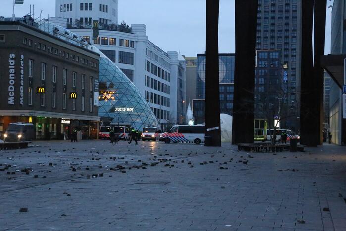 Demonstratie loopt uit de hand