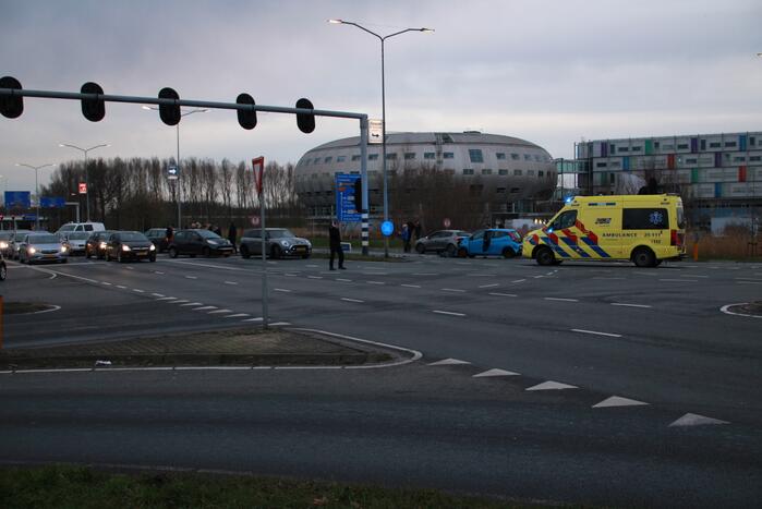 Vijf voertuigen betrokken bij verkeersongeval