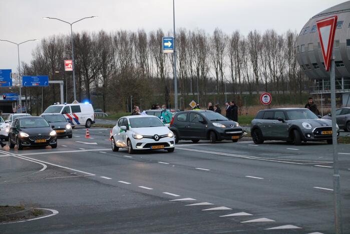 Vijf voertuigen betrokken bij verkeersongeval