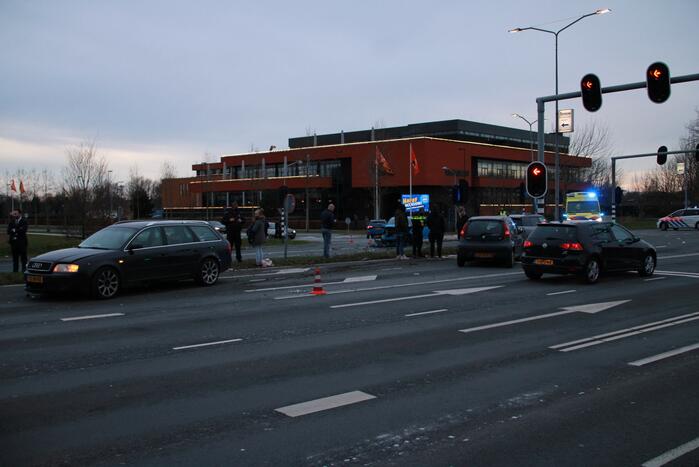 Vijf voertuigen betrokken bij verkeersongeval