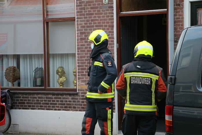 Onderzoekk naar gaslucht in woning