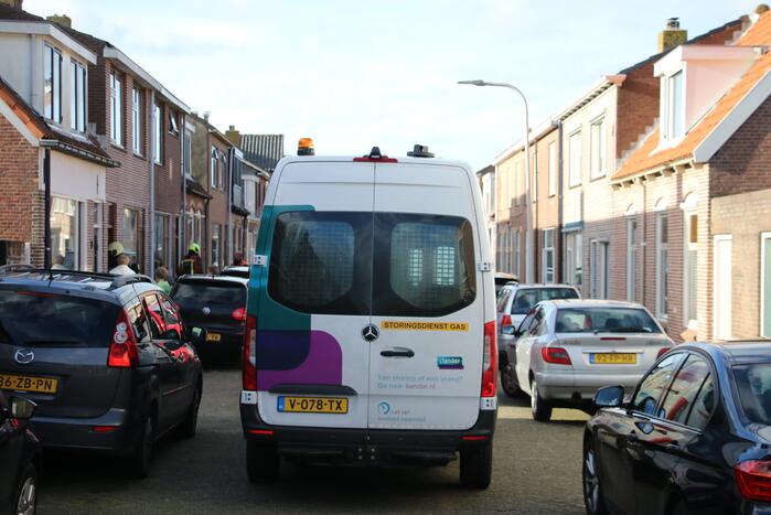Onderzoekk naar gaslucht in woning
