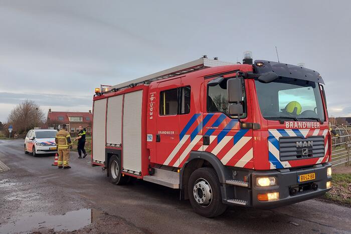 Kas verwoest door brand Moestuinvereniging