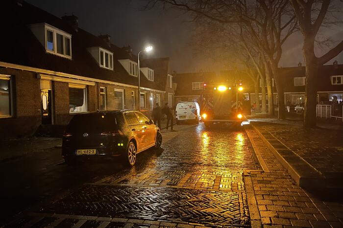 Auto vat vlam in Soesterkwartier