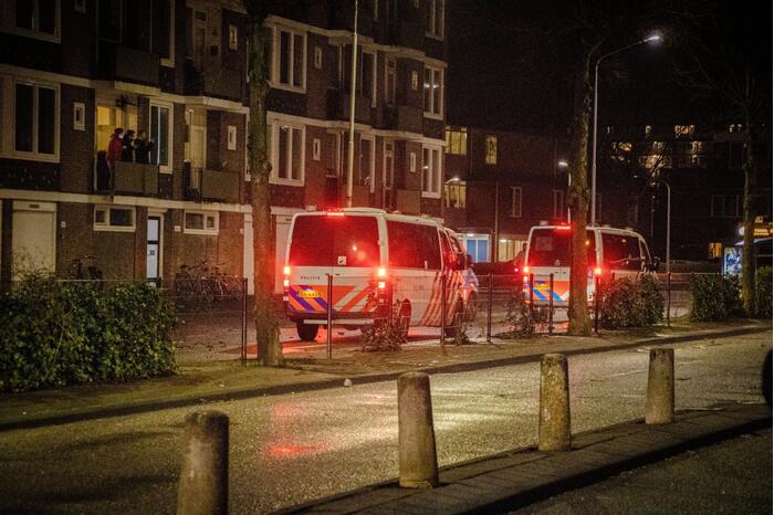 Branden gesticht bij ongeregeldheden