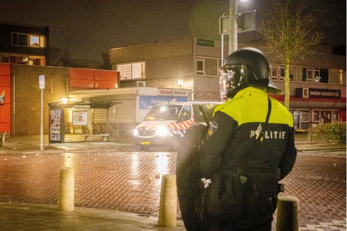 Branden gesticht bij ongeregeldheden