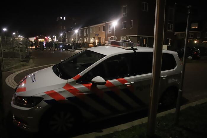 Auto volledig uitgebrand