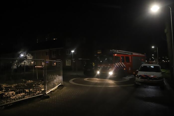 Auto volledig uitgebrand