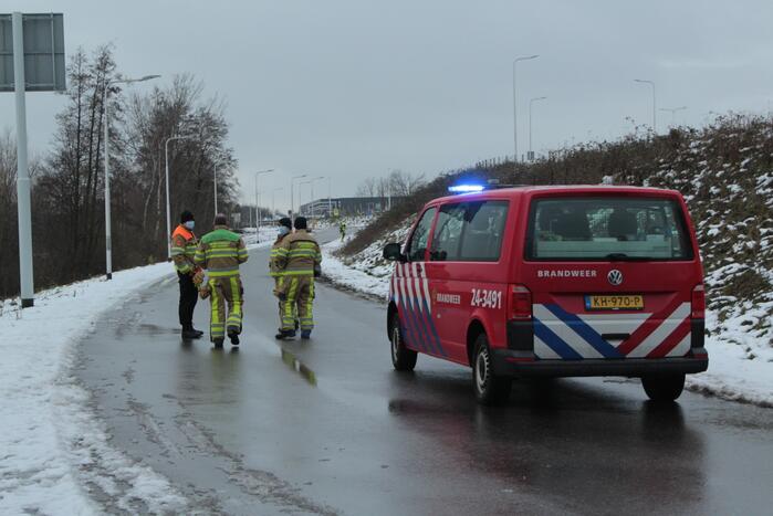 Vaten met chemisch afval aangetroffen