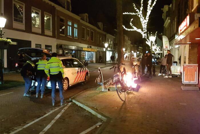 Veel politie op de been bij de Stier