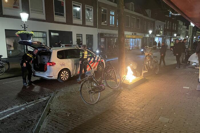 Veel politie op de been bij de Stier