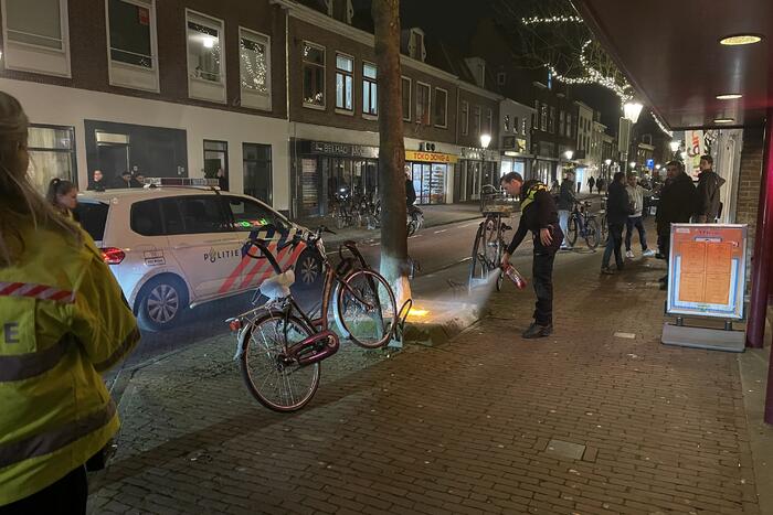 Veel politie op de been bij de Stier