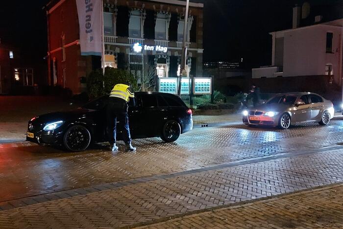 Politie sluit het centrum hermetisch af