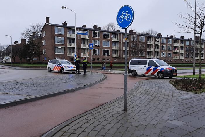 Grote brand in portiekflat