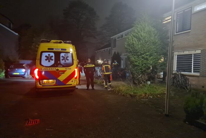 Persoon gewond na vermoedelijke brand