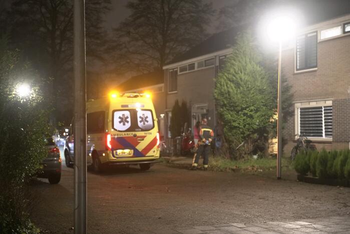 Persoon gewond na vermoedelijke brand