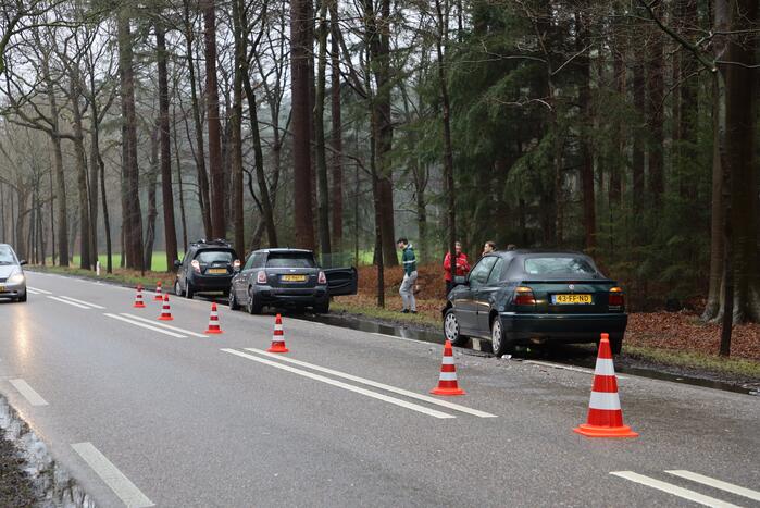 Automobilist botst vol op voorganger