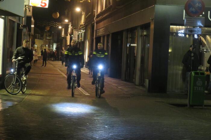 Veel politie op de been na oproep tot rellen