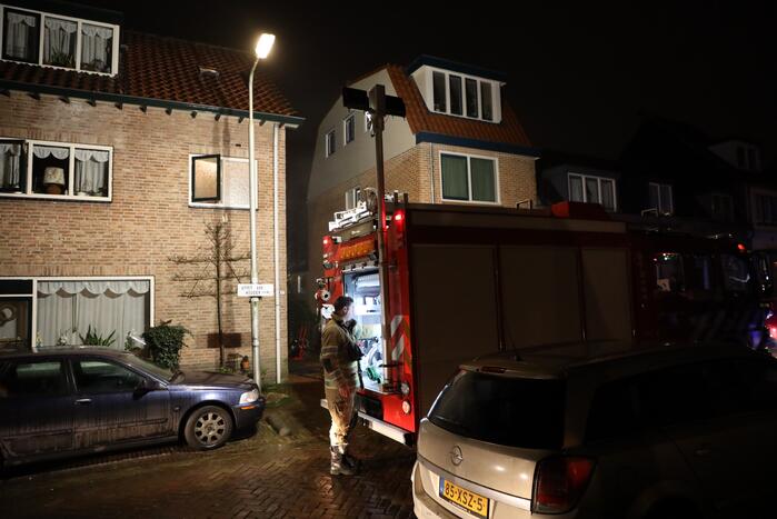 Kortsluiting veroorzaakt brand