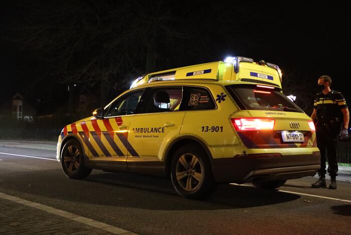 Persoon raakt zwaargewond