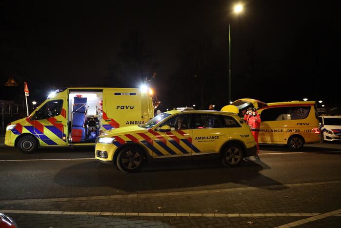 Persoon raakt zwaargewond