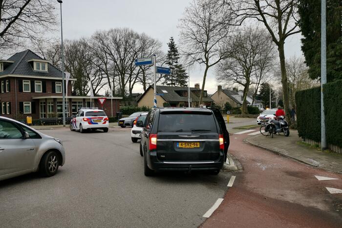 Scooterrijder gewond bij botsing met auto