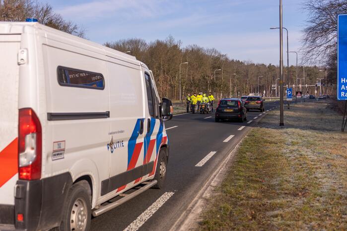 Grote politiemacht tijdens koffiedrinken' op Zwitsal Terrein