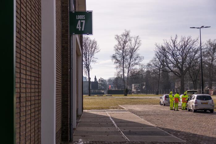 Grote politiemacht tijdens koffiedrinken' op Zwitsal Terrein