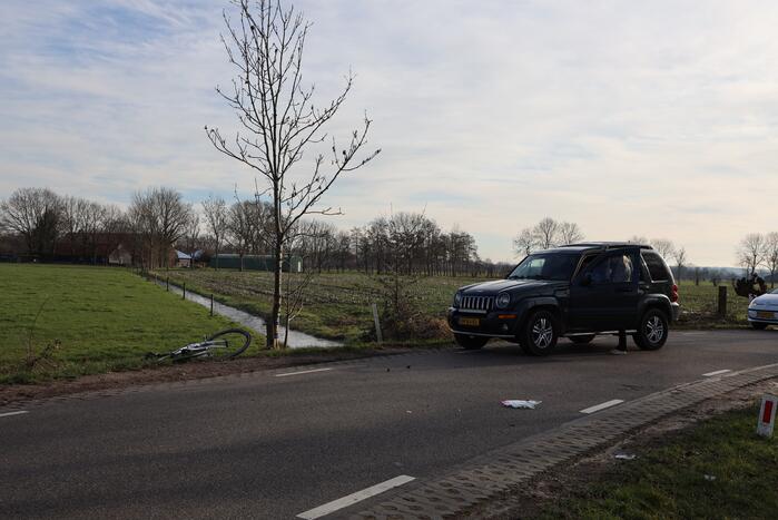 Wielrenner ernstig gewond bij ongeval