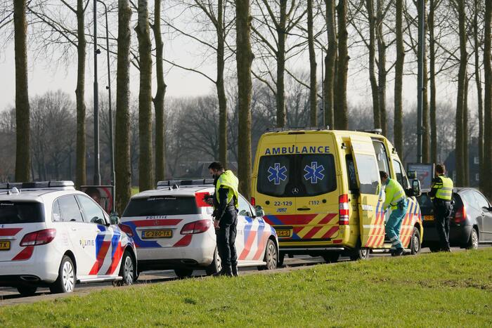 Gewonde bij ongeval tussen twee voertuigen