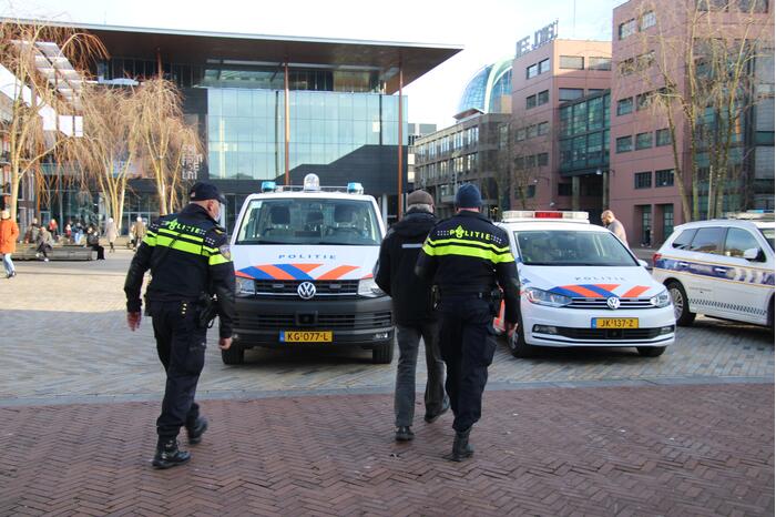 Aanhoudingen bij demonstratie