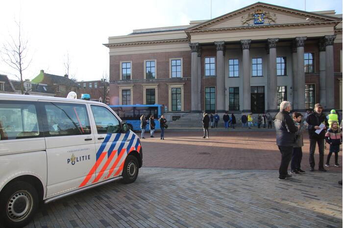 Aanhoudingen bij demonstratie