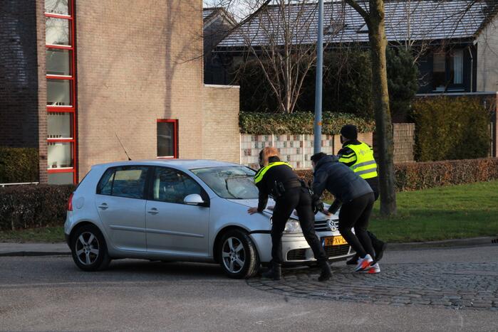 Schade bij ongeval op kruising
