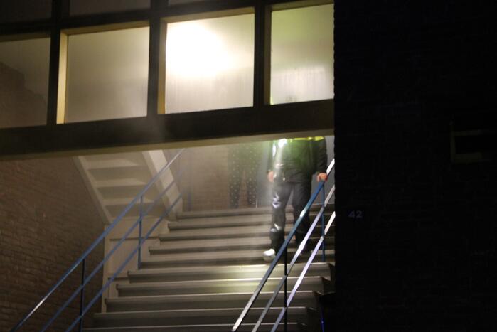 Brand in woning snel geblust