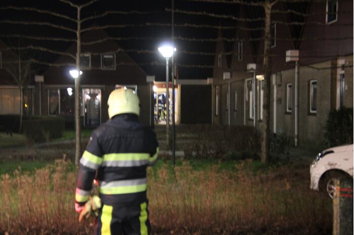 Persoon gecontroleerd door ambulance na brand in woonzorgcentrum