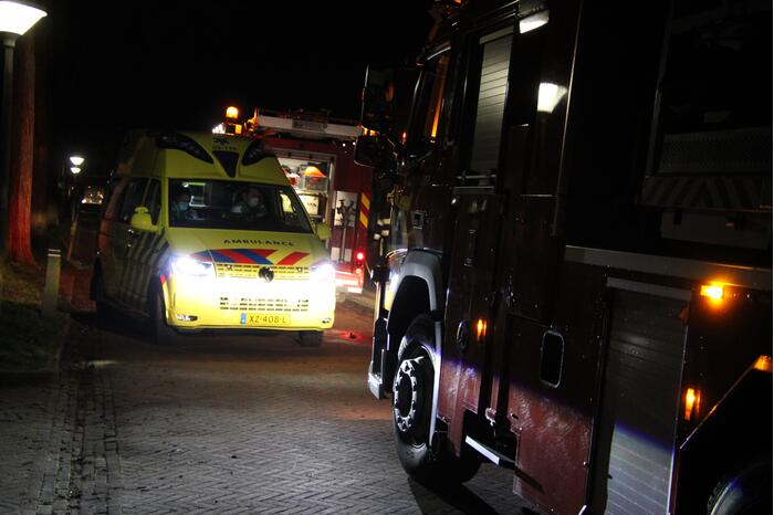 Persoon gecontroleerd door ambulance na brand in woonzorgcentrum
