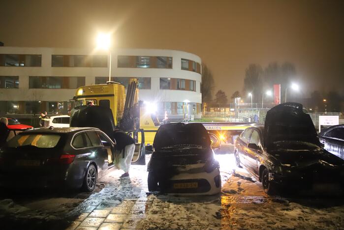 Wederom auto volledig uitgebrand
