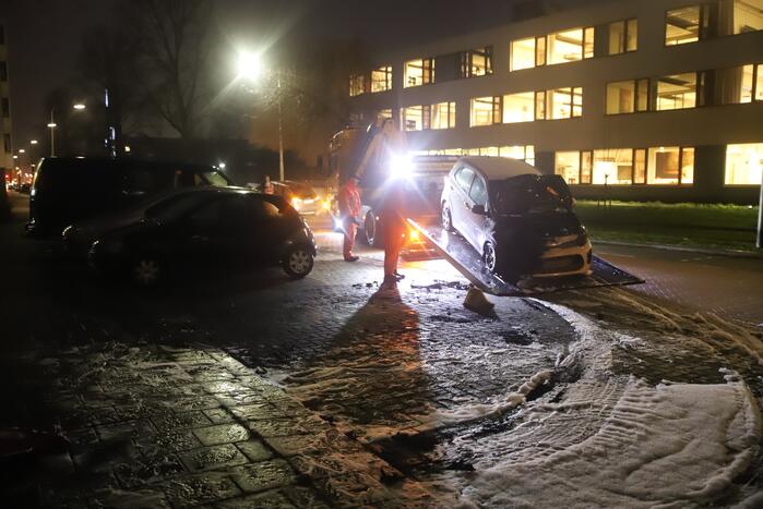 Wederom auto volledig uitgebrand