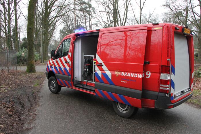 Gasleiding geraakt bij graafwerkzaamheden