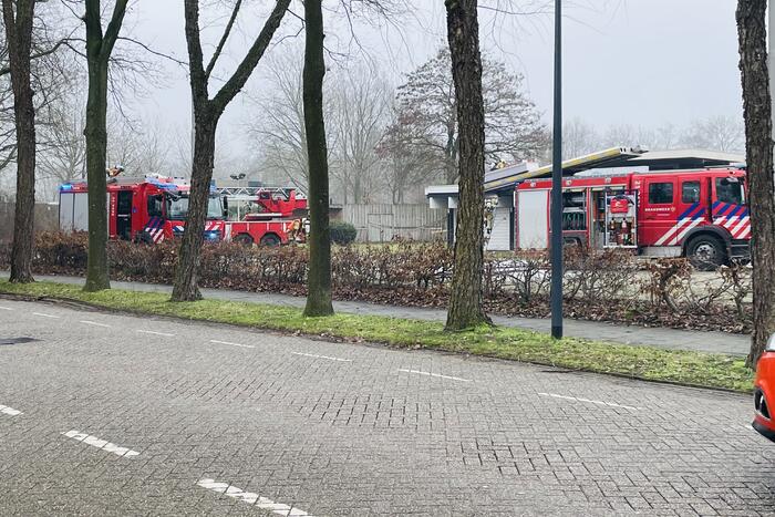 Uitslaande brand in sauna De Thermen