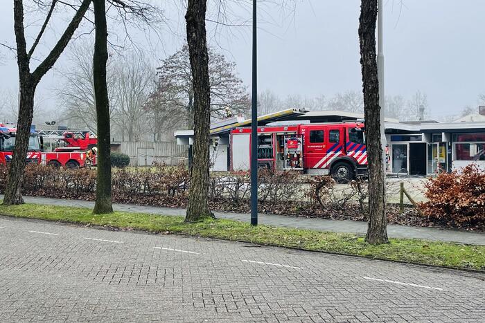 Uitslaande brand in sauna De Thermen